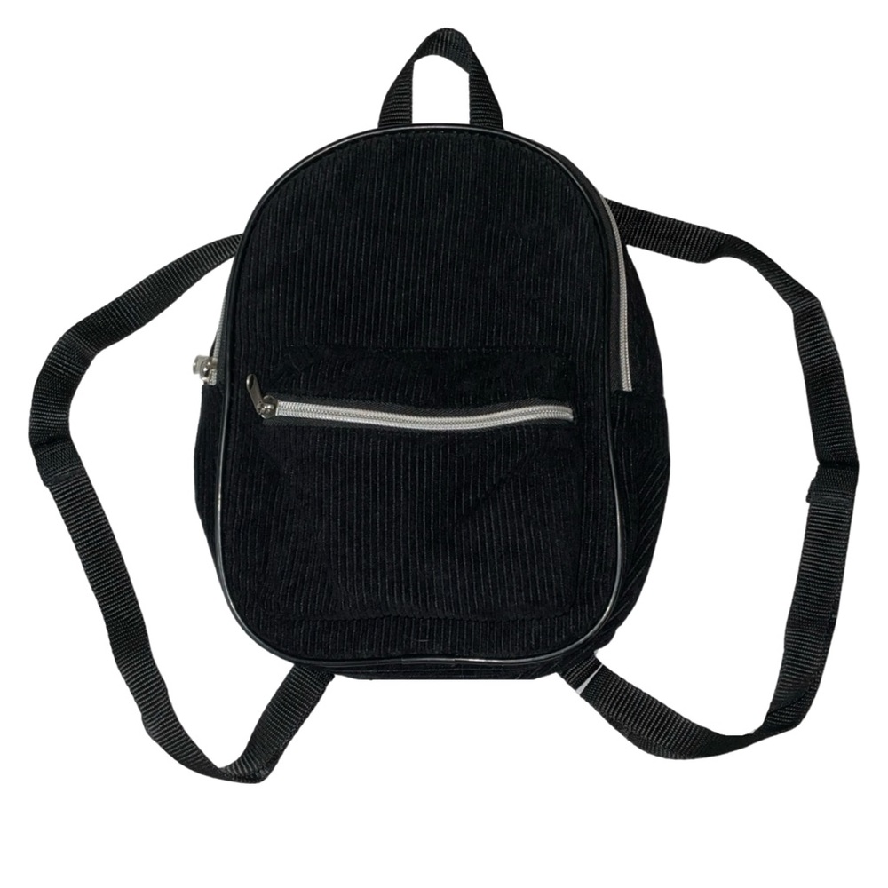 Black Mini Backpack - Picture 3 of 9